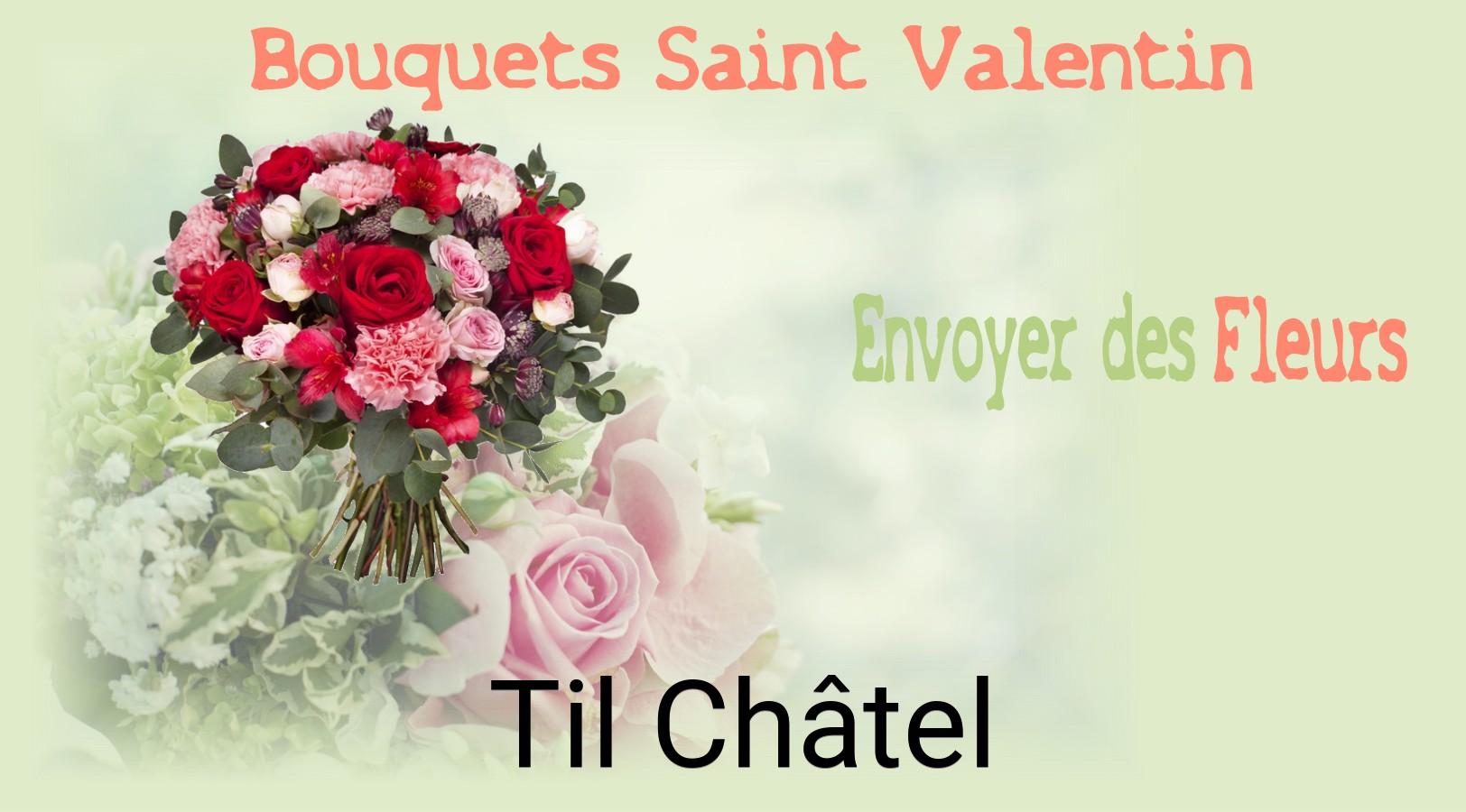 Roses de Saint-Valentin livrées à Til-Châtel